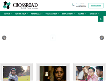 Tablet Screenshot of crossroad-fwch.org